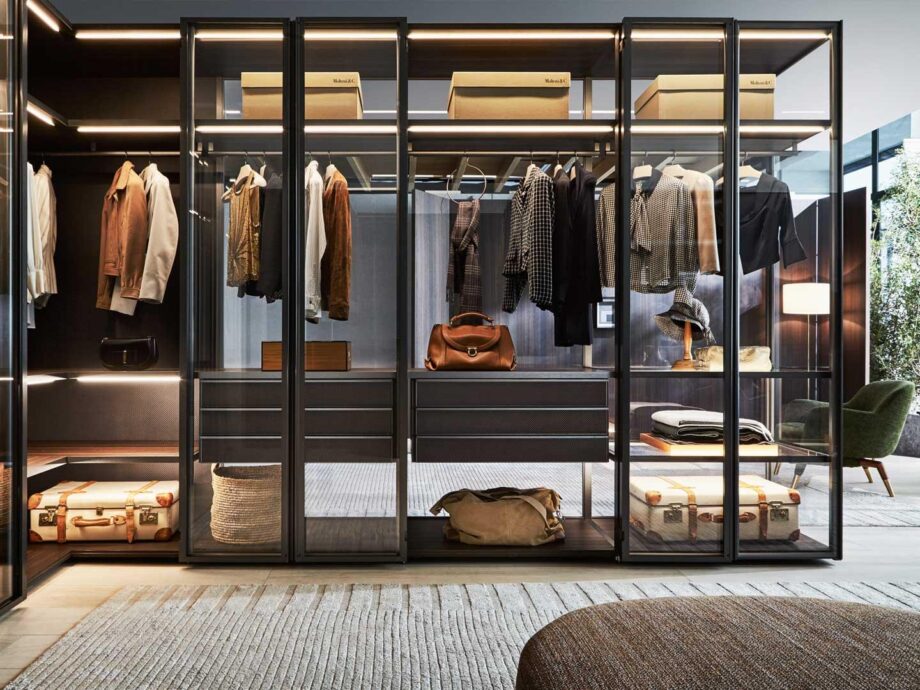 Gliss Master Glass Wardrobe Molteni