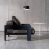 Alison Black Lac. Armchair Armchair Minotti