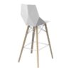 Faz Wood Outdoor Bar Chairs Vondom