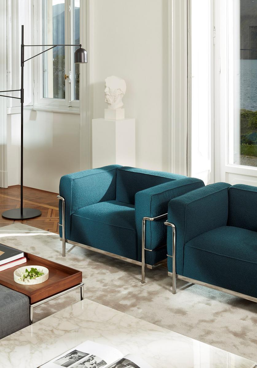 003 Lc3 Fauteuil Grand Confort Durable armchair by Cassina 003 Lc3 Fauteuil Grand Confort Durable armchair by Cassina
