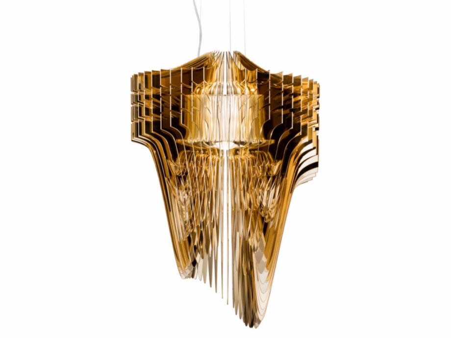 Aria Gold Pendant Lamp Slamp