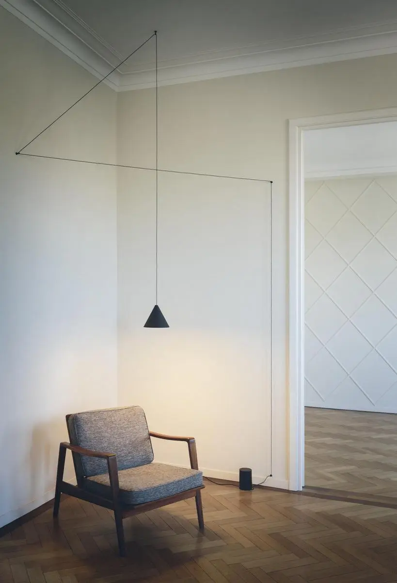 String Light Cone Head Pendant Lamp Flos