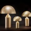 Atollo Gold Table Lamp Oluce