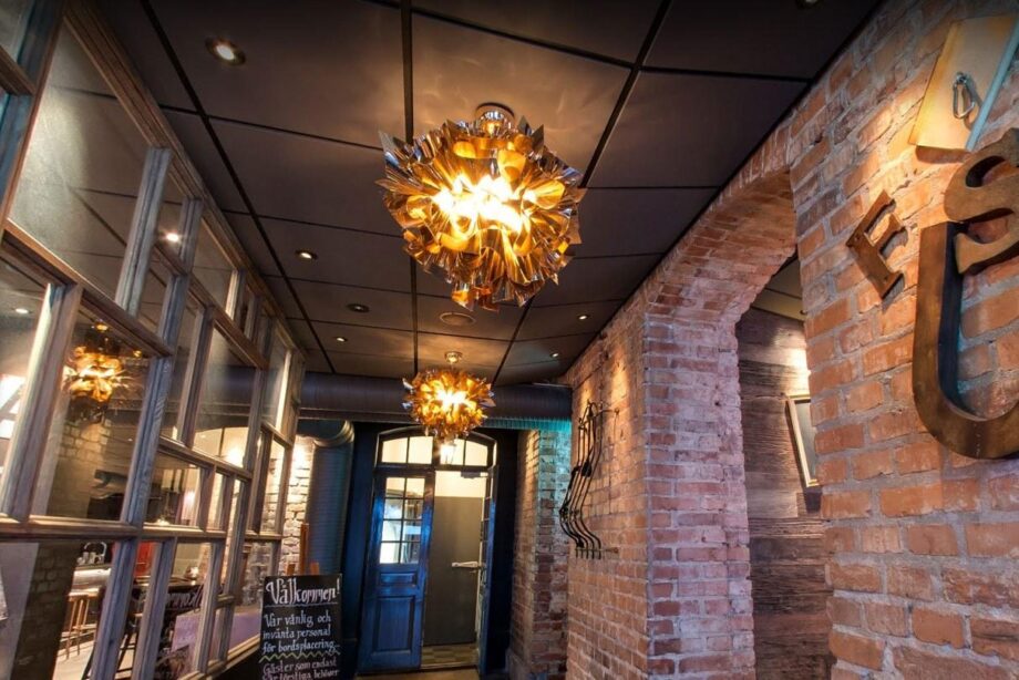 Veli Gold Pendant Lamp Slamp