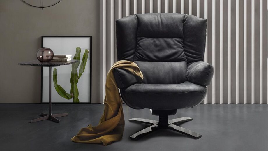 Re Vive Shuttle Armchair Natuzzi Italia