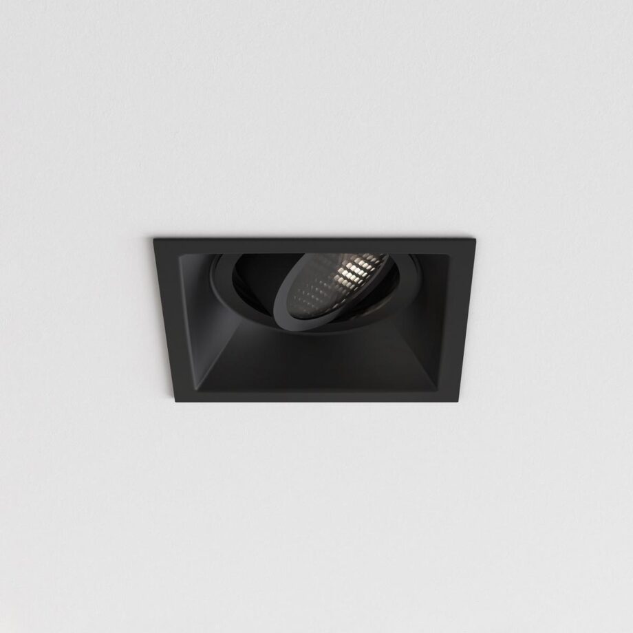 Minima Square Adjustable Fire Rated Spotlight Astro Lighting