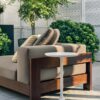 Warren Outdoor Outdoor Side Table Minotti