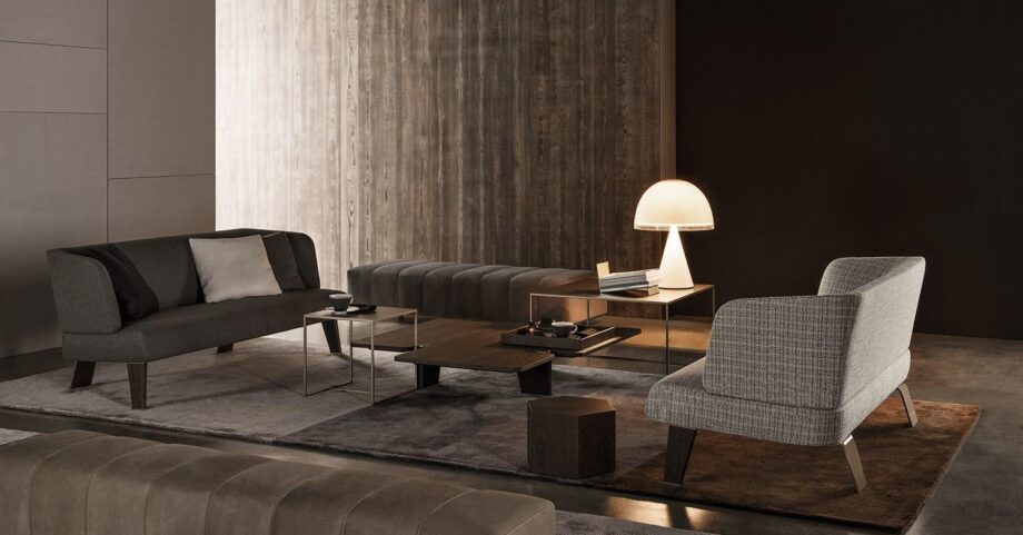 Reeves Lounge Sofa Minotti