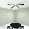 Angle Beam Ceiling Lamp Dark