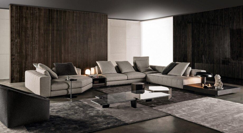 Freeman Seating System Sofa Minotti
