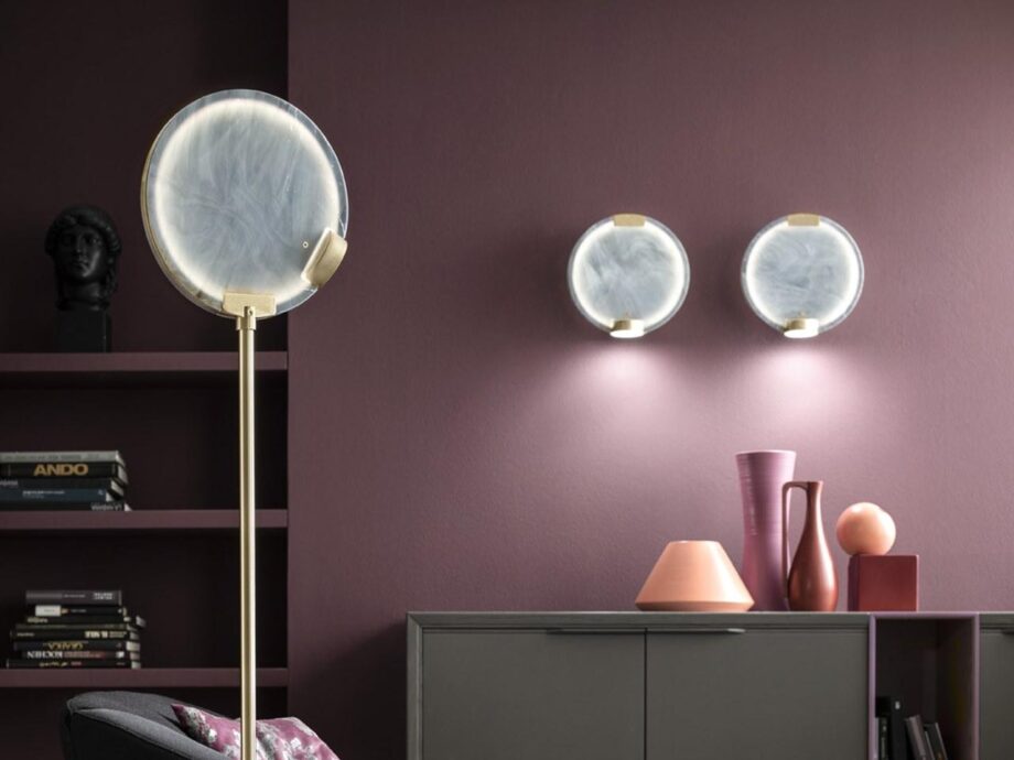 Horo Stl Floor Lamp Masiero