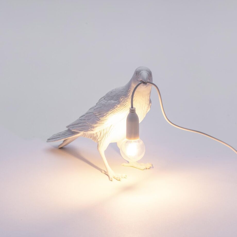 Bird Lamp Waiting Table Lamp Seletti