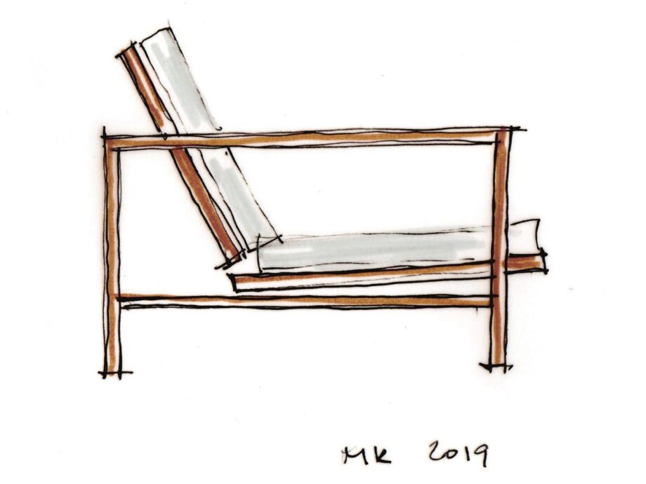 Quadrado Outdoor Armchair Minotti