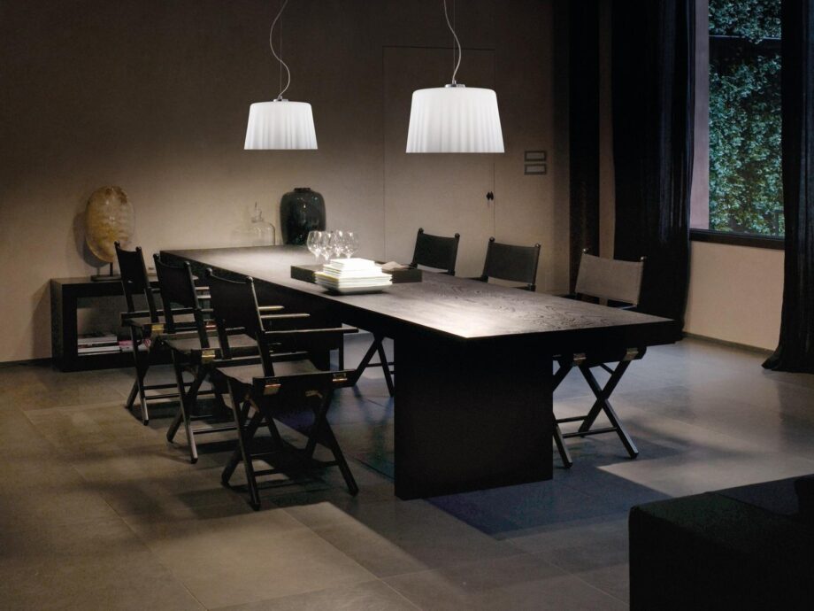 Cloth Sp Pendant Lamp Vistosi
