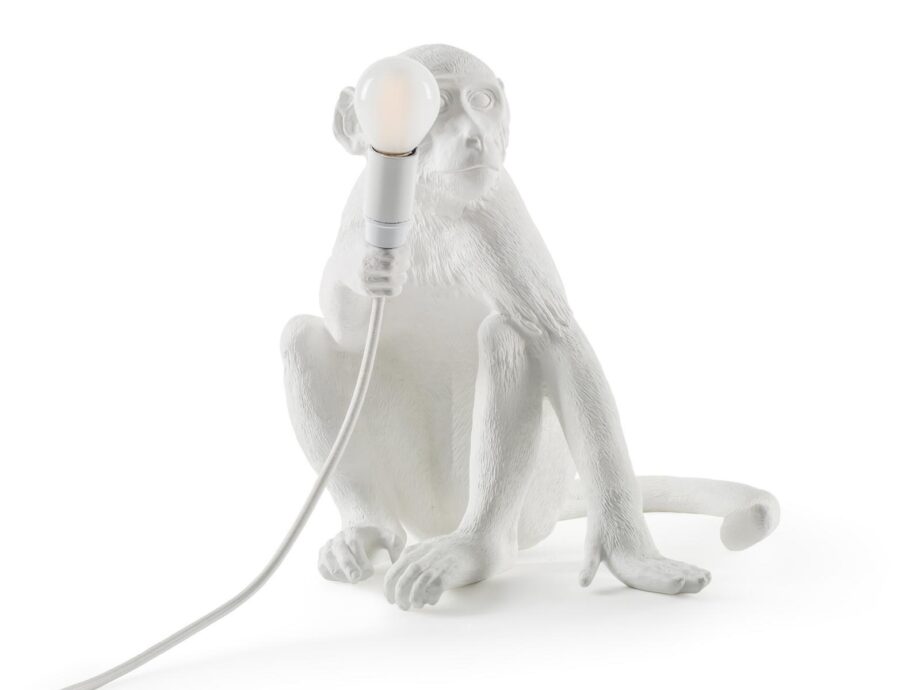 The Monkey Lamp Sitting Outdoor Floor Lamp Seletti