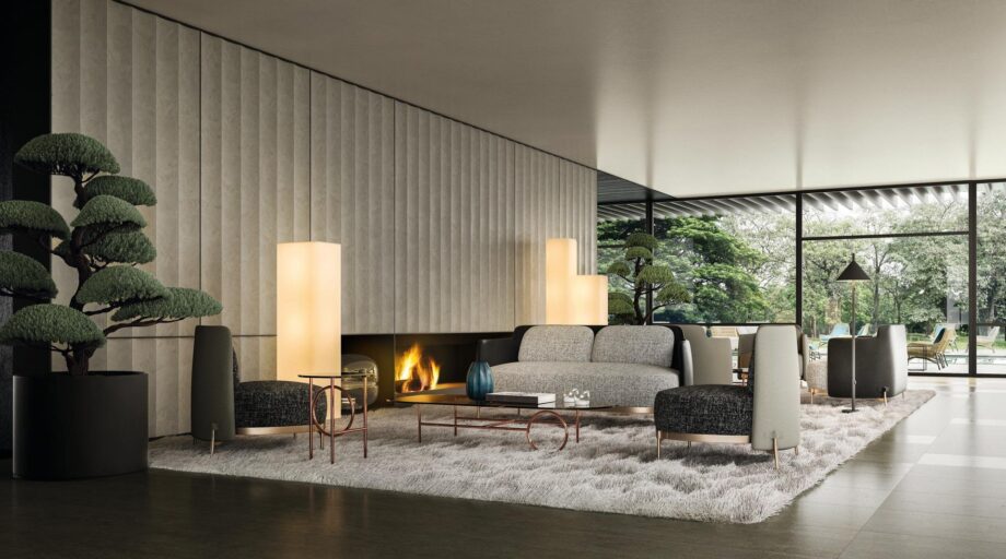 Tape Armchair Minotti