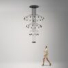 Wireflow Chandelier Pendant Lamp Vibia