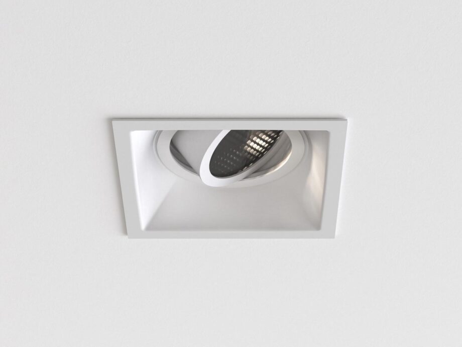 Minima Square Adjustable Fire Rated Spotlight Astro Lighting