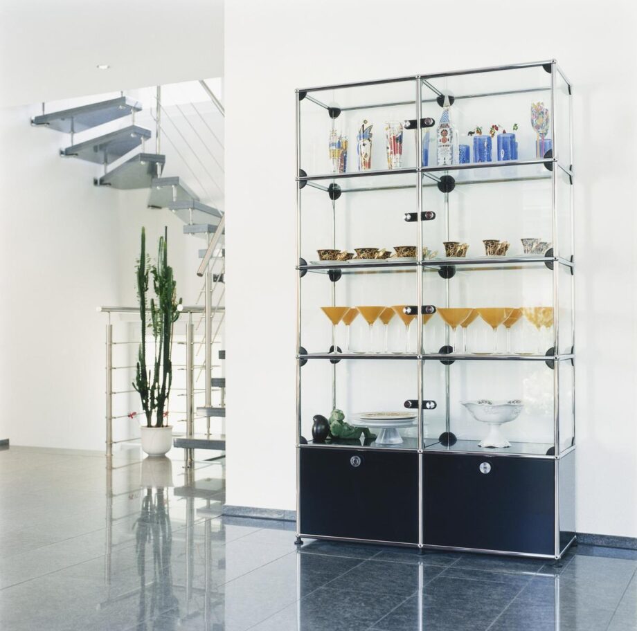Haller Glas Shelving And Showcases Bookcase Usm