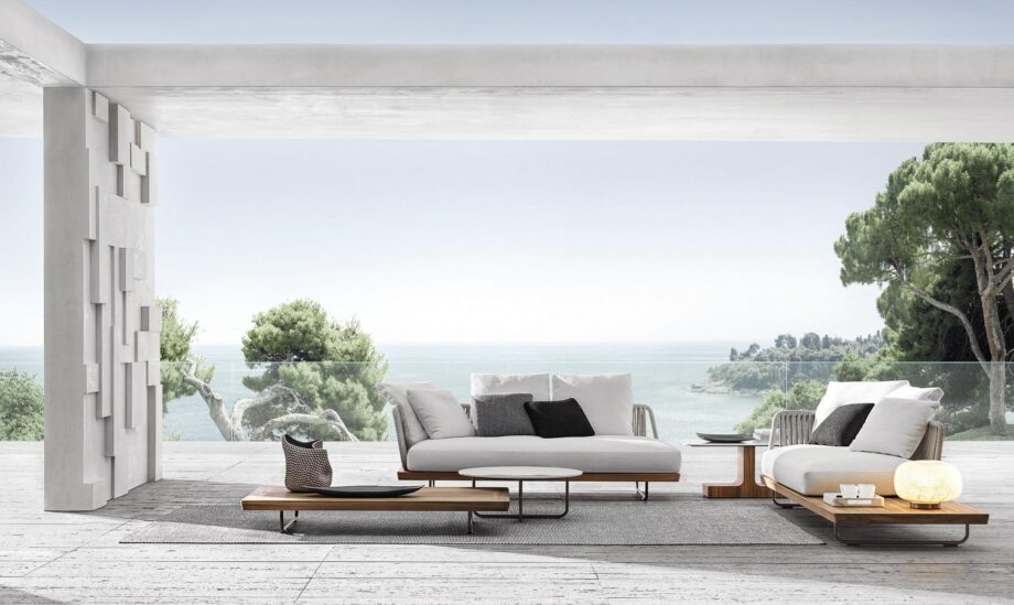 Sunray Outdoor Sofa Minotti