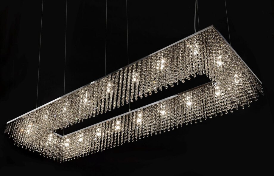 Sky Cycles Rectangle H16 Pendant Lamp Ilfari