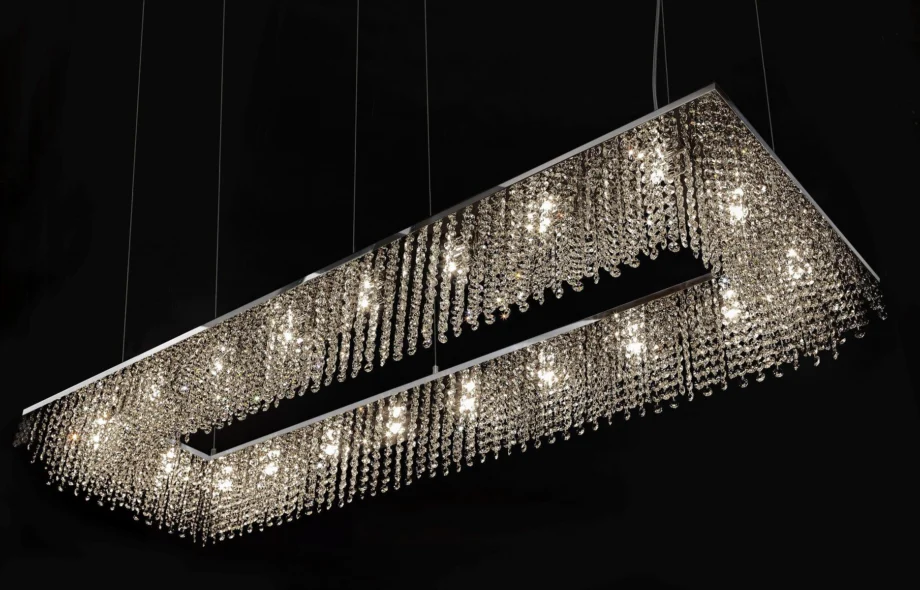 Sky Cycles Rectangle H16 Pendant Lamp Ilfari