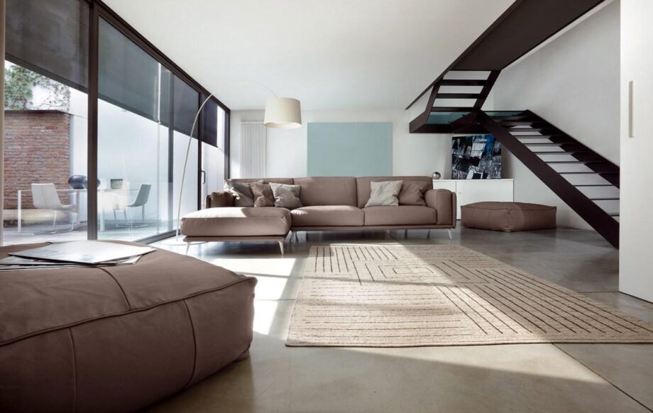 Kris Leather Sofa Ditre Italia