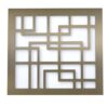 Recessed Square Ceiling Lamp Contardi