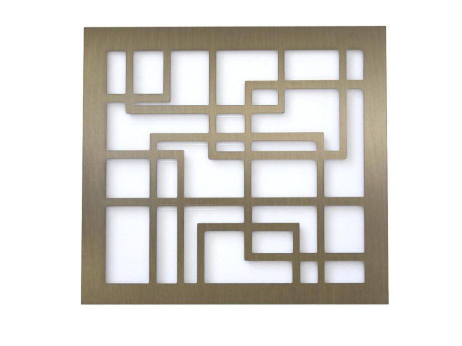 Recessed Square Ceiling Lamp Contardi