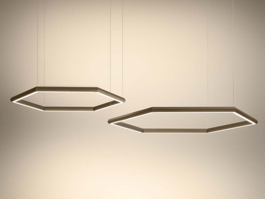 Poly Esagono Pendant Lamp Olev