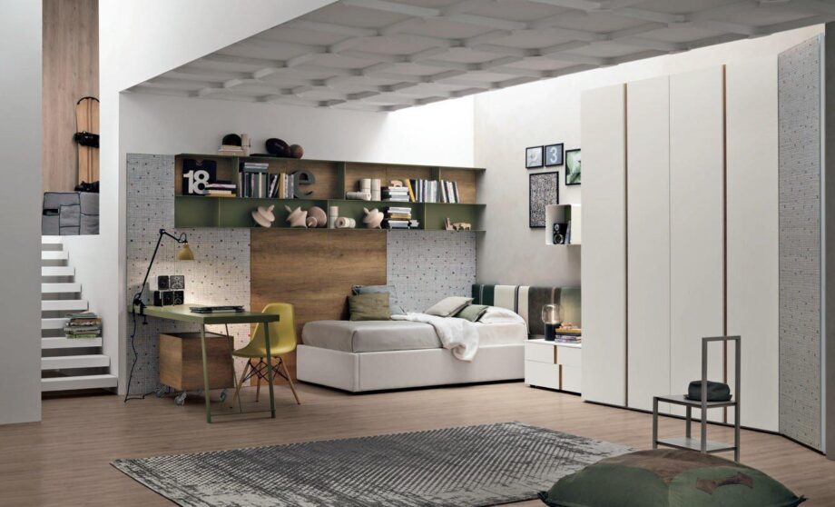 Composition 02 Kids Bedroom Set Tomasella
