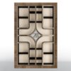 Sirio Bookcase Bruno Zampa