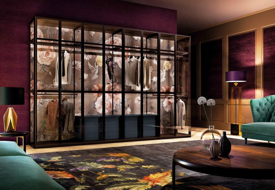 Glass Wardrobe Olivieri