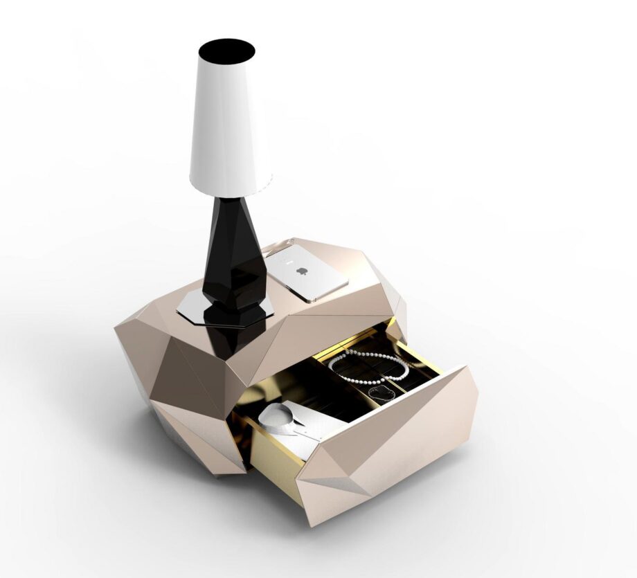 Diamond Bedside Table Boca Do Lobo