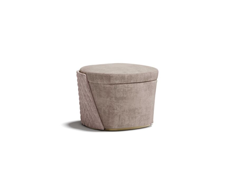 Majestic M Pouf Capital Collection