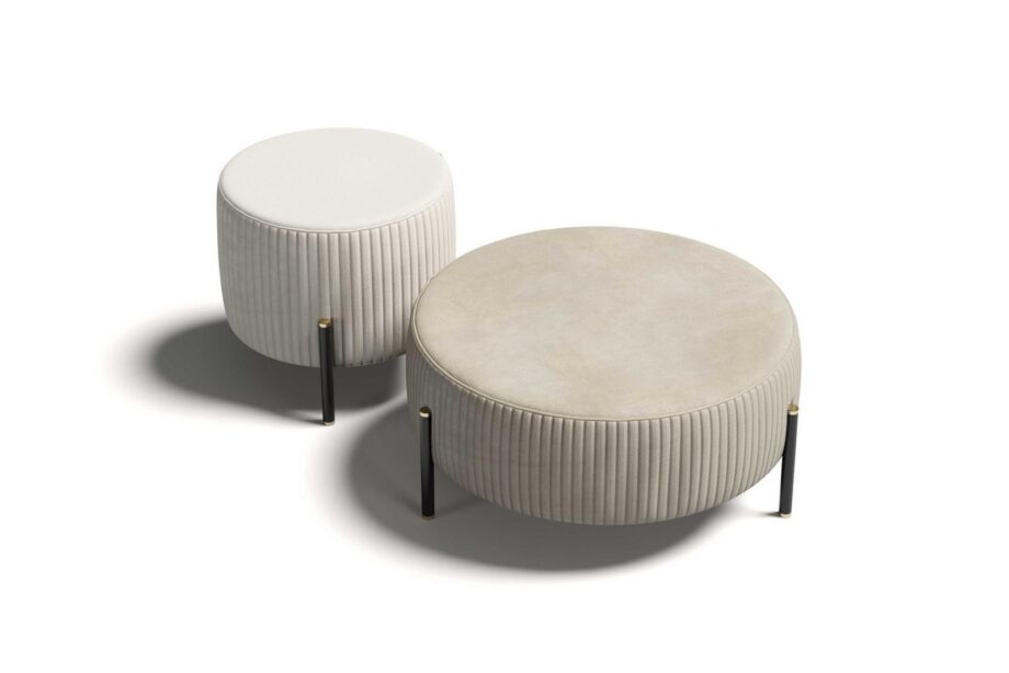 Toulouse .60 Pouf Capital Collection