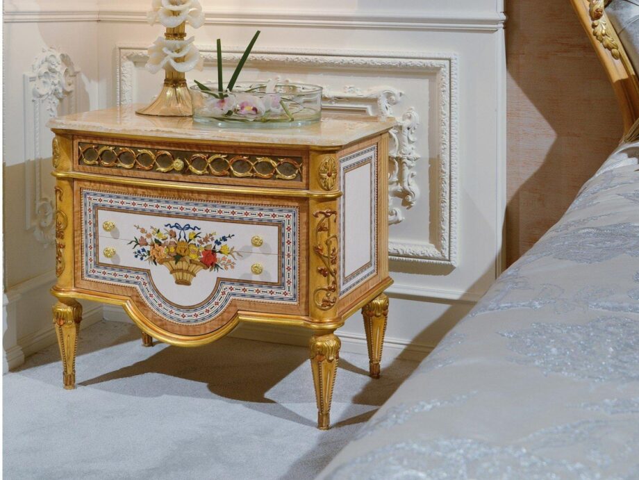 3700 Luigi Xvi Bedside Table Ezio Bellotti