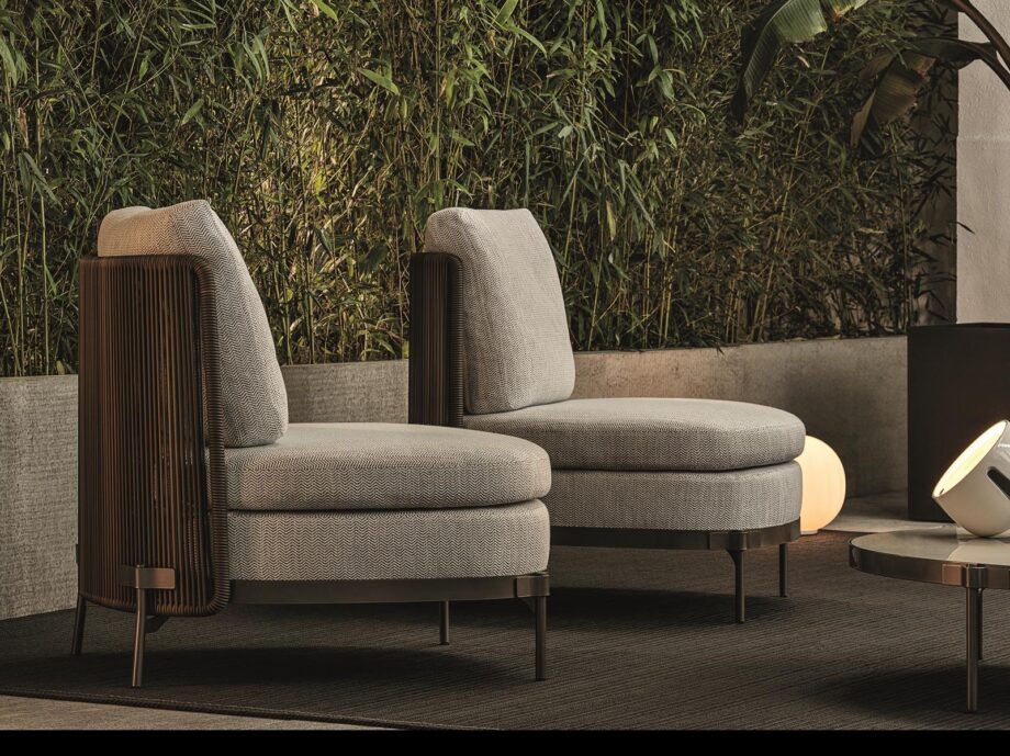 Tape Cord Outdoor Outdoor Side Table Minotti