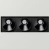 Black Foster Asymmetric Trimless 3 Spotlight Arkoslight