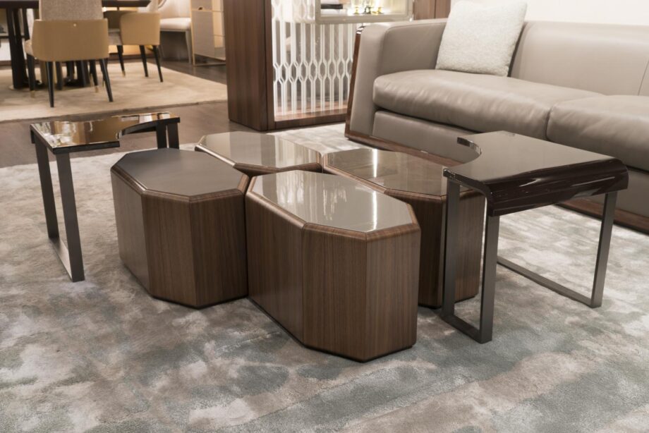 Esedra Set Coffee Table Bruno Zampa