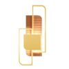 Astoria Wall Lamp Bruno Zampa