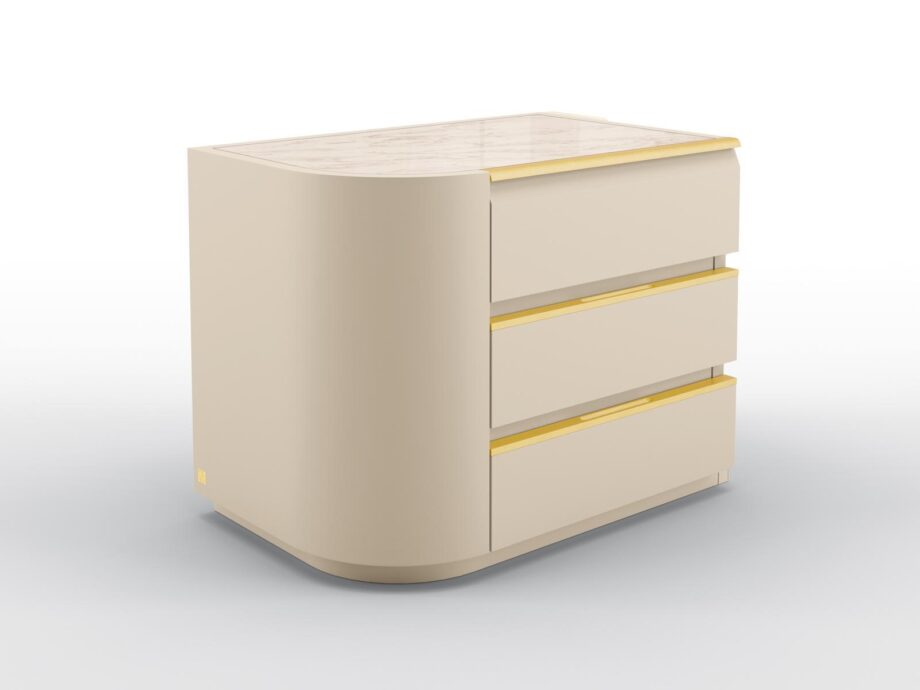 Stuart Bedside Table Bruno Zampa