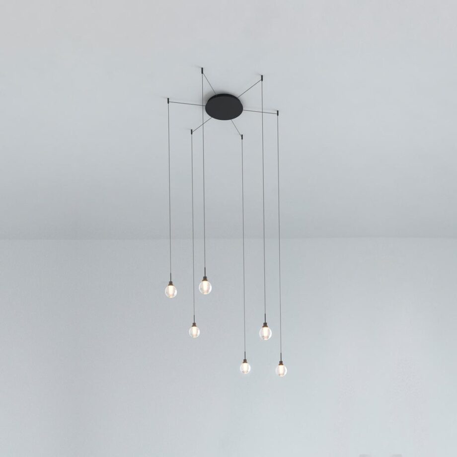 Alaska Big Fancy Shape Pendant Lamp Arkoslight
