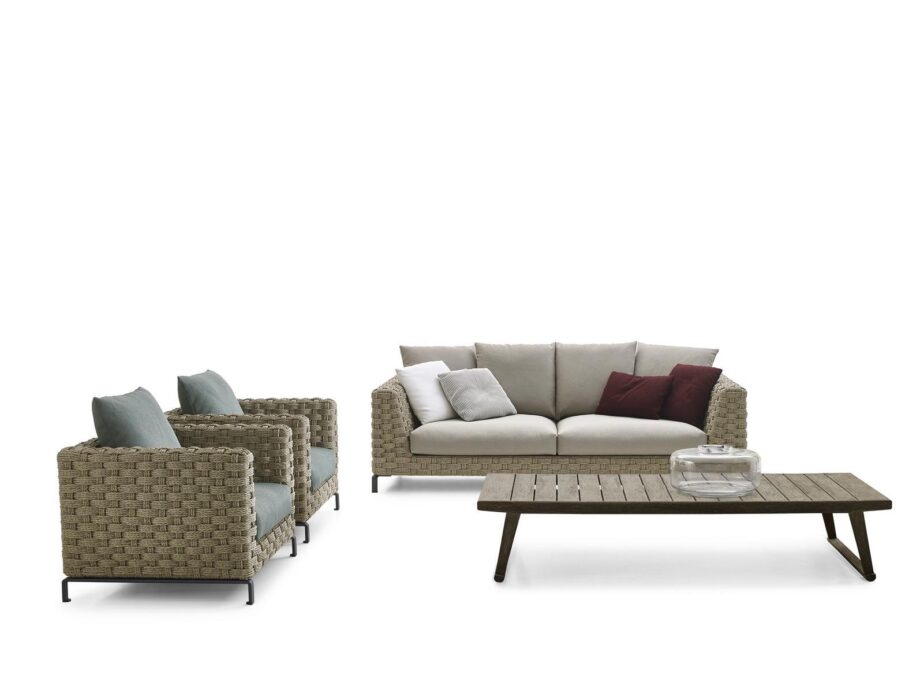 Ray Outdoor Natural Outdoor Sofa Bb Italia