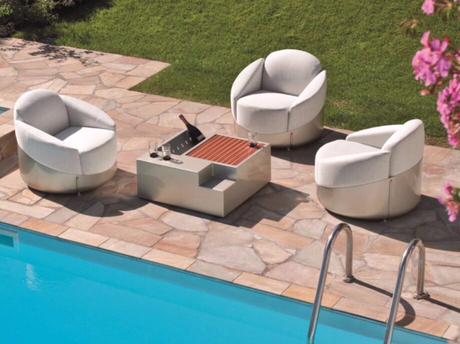 Astrea Outdoor Armchair Longhi