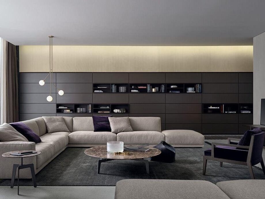 Wall System Bookcase Poliform