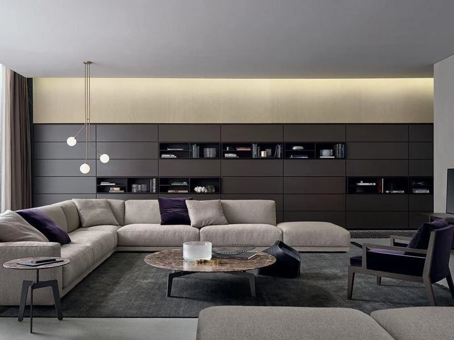 Wall System Bookcase Poliform