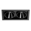 Black Foster Asymmetric Recessed 2 Spotlight Arkoslight