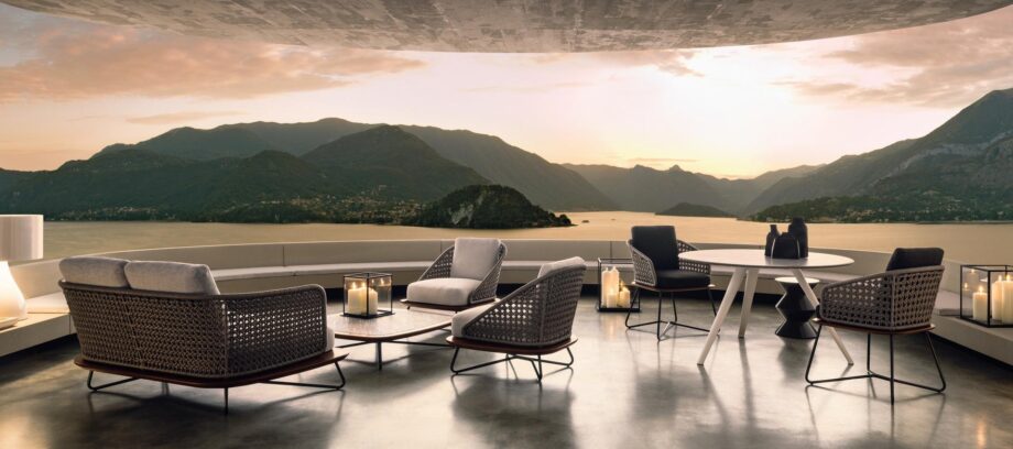 Rivera Little Outdoor Chair Minotti