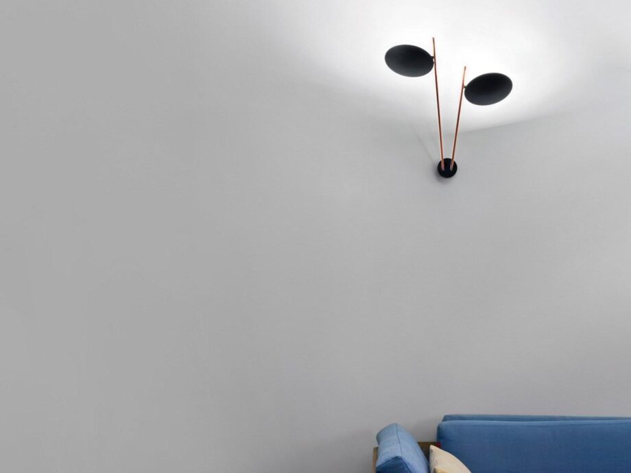 Lederam W2 Wall Lamp Catellani Smith